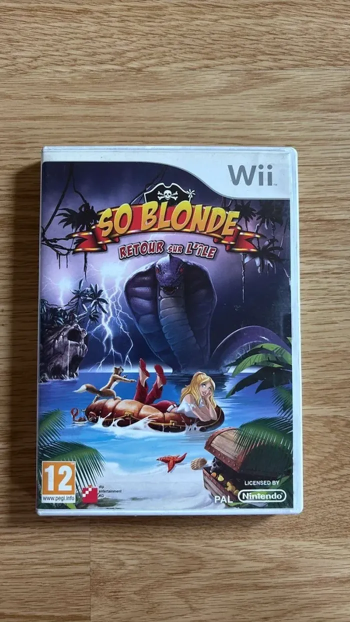 Jeu Wii So Blonde Back to the island