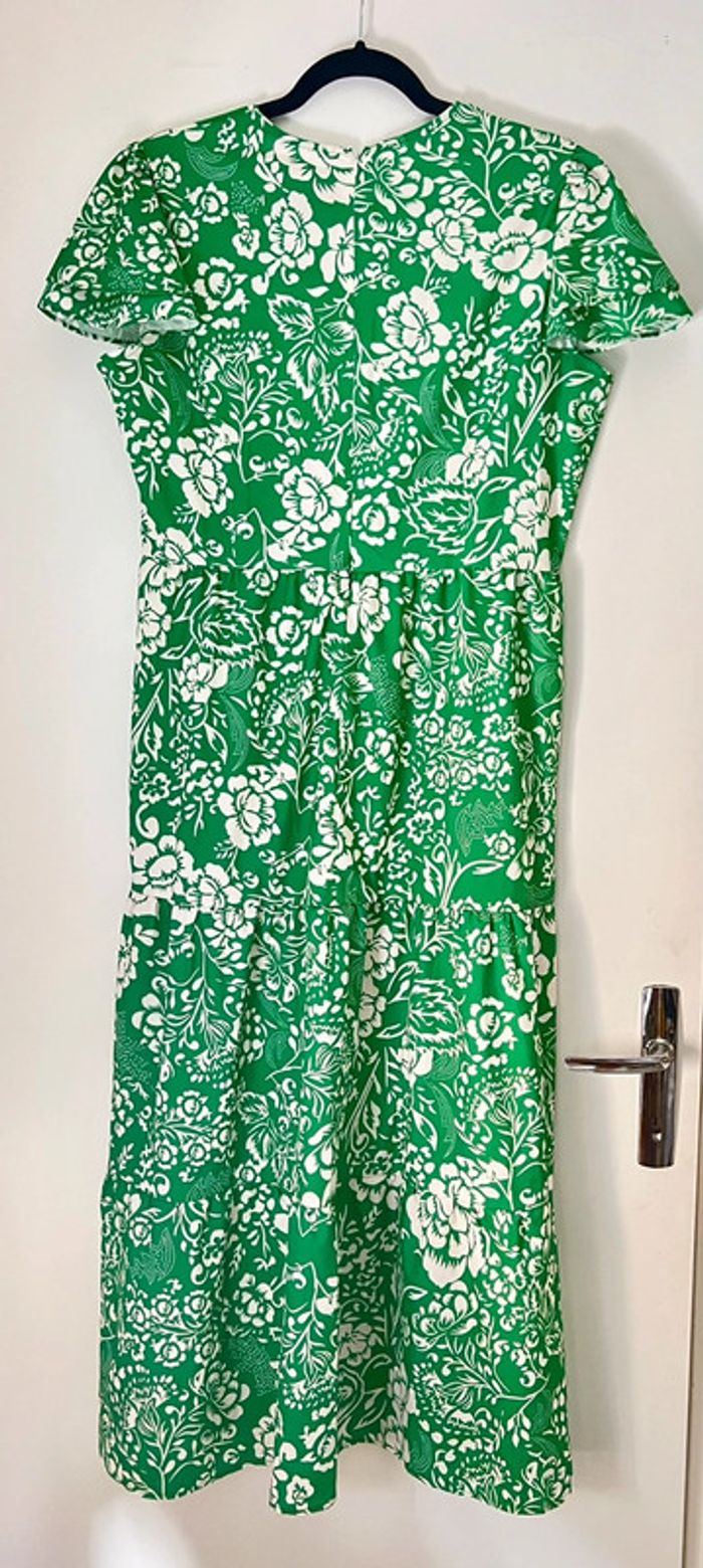 Robe imprimée fleurs taille L - photo numéro 5