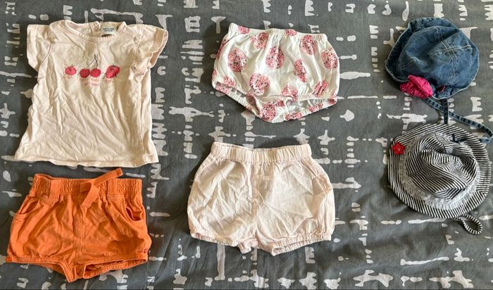 Lot vêtements été fille 6 mois - photo numéro 3
