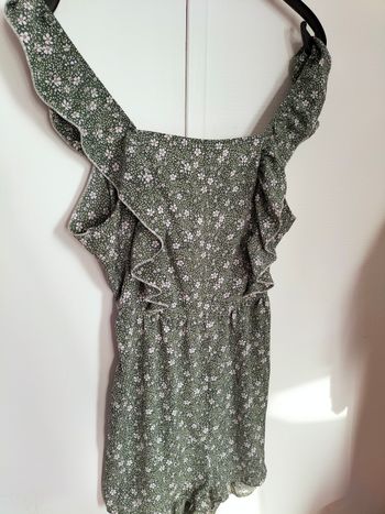 Combinaison short été dos nu