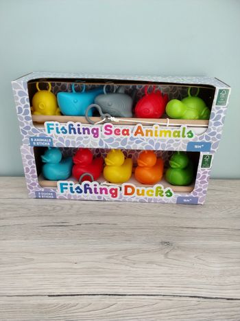 Lot de 10 animaux pour pêche au canard