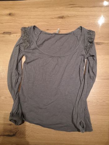 Blouse manches longues Spot (gris), M / 38 / 10
