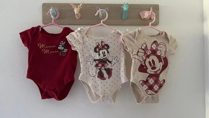 Lot de 3 bodys manche courte 3 mois