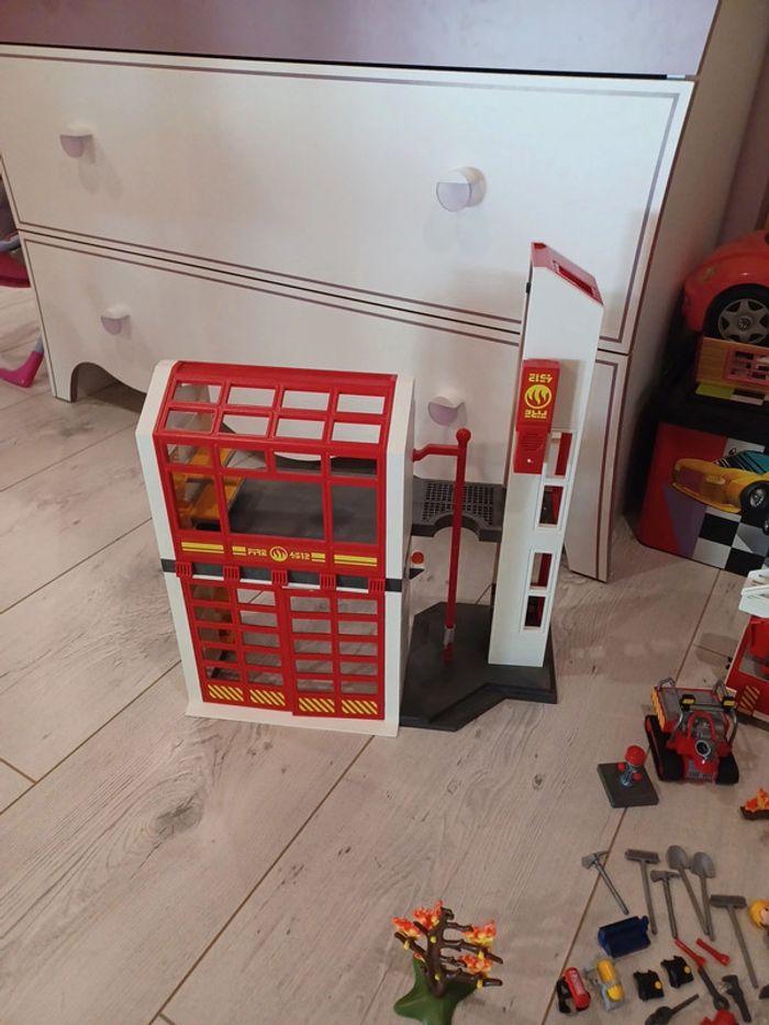 Lot playmobil pompier
