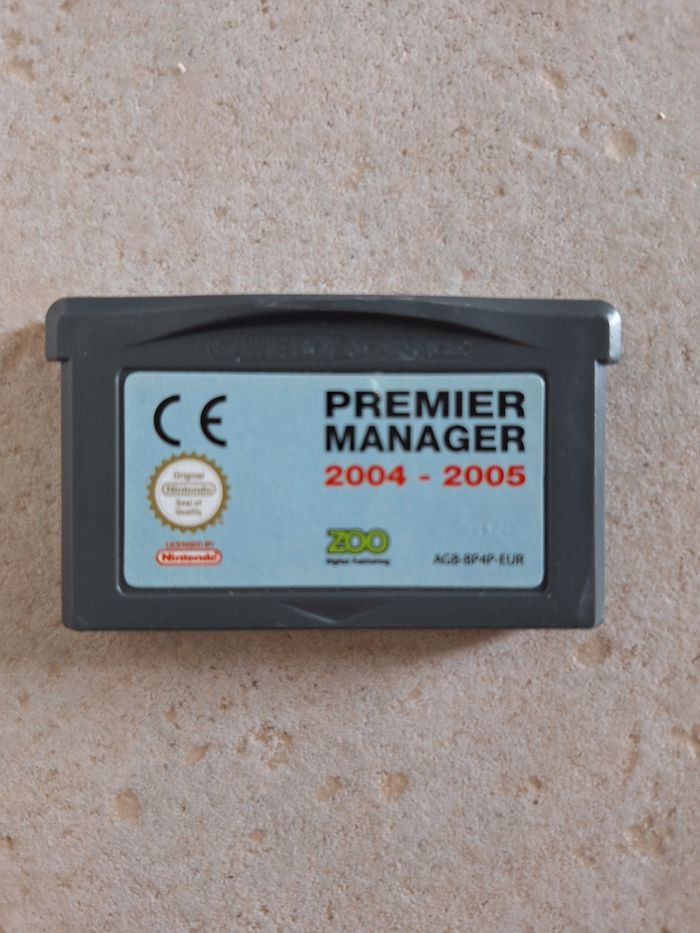 Jeu Game Boy Advance
Premier Manager