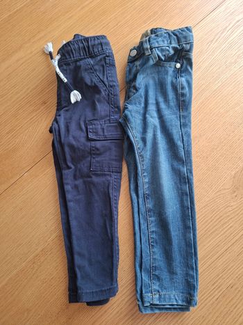 Lot 2 pantalons 92cm