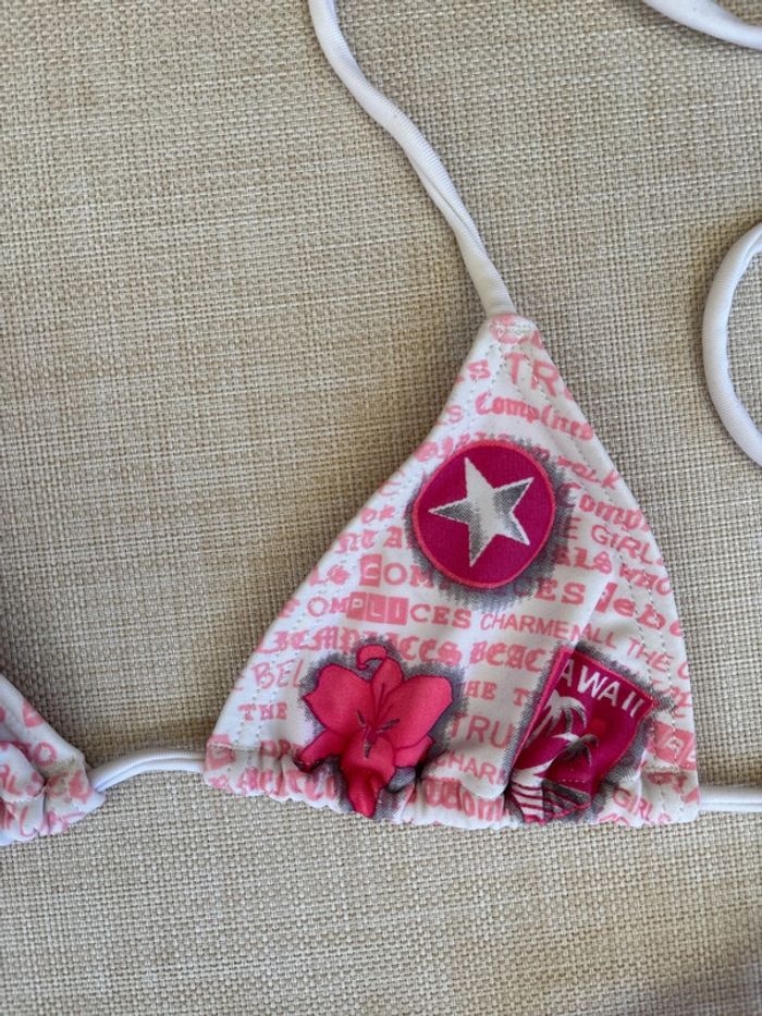 Maillot de bain 2 pièces rose - photo numéro 3