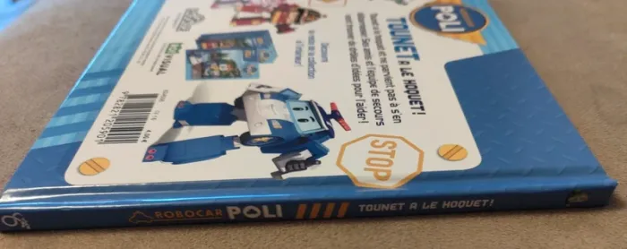 Livre Robocar Poli Tounet a le hoquet ! Dragon d'or - photo numéro 3
