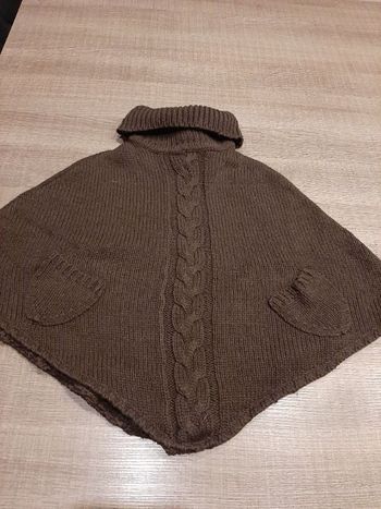 Poncho pour fille Taille 10 ans