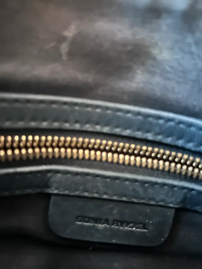 Sac noir Sonia Rykiel cuir noir - photo numéro 13