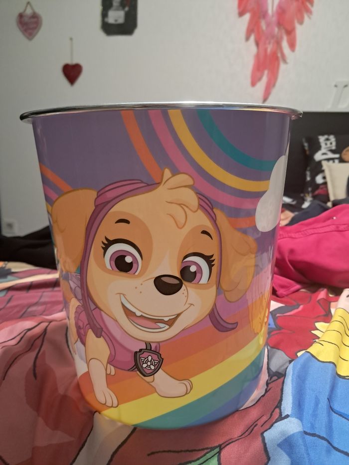 Poubelle pat patrouille