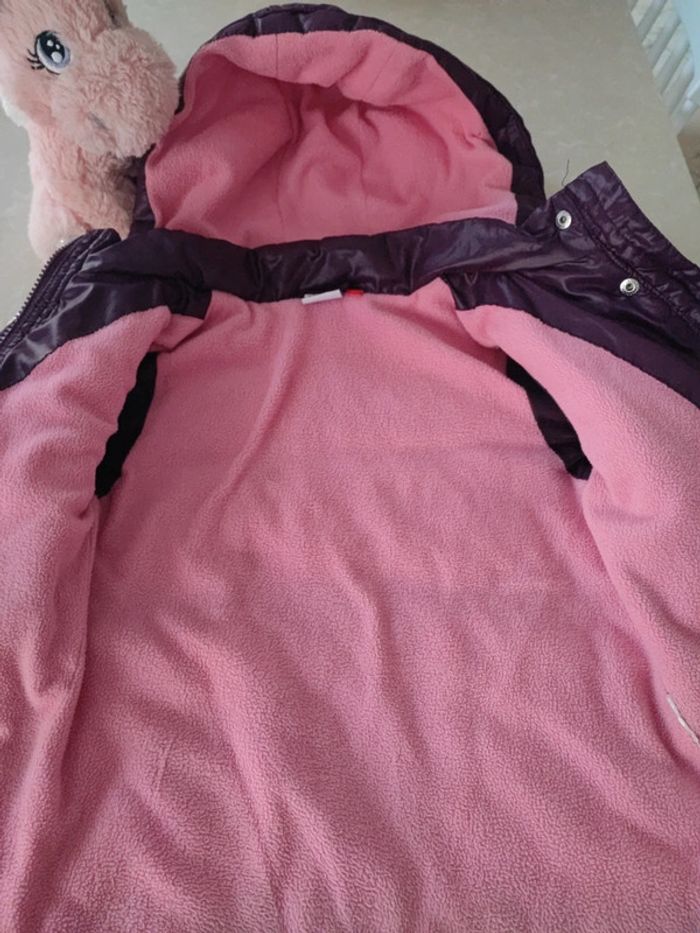 Magnifique manteau polaire Chaud Minnie 3/4 ans - photo numéro 5
