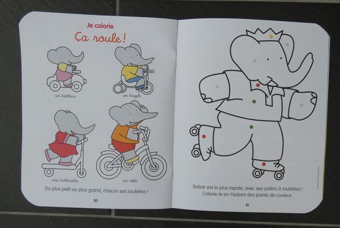 Magazine Babar avec histoires et coloriages du printemps - photo numéro 6