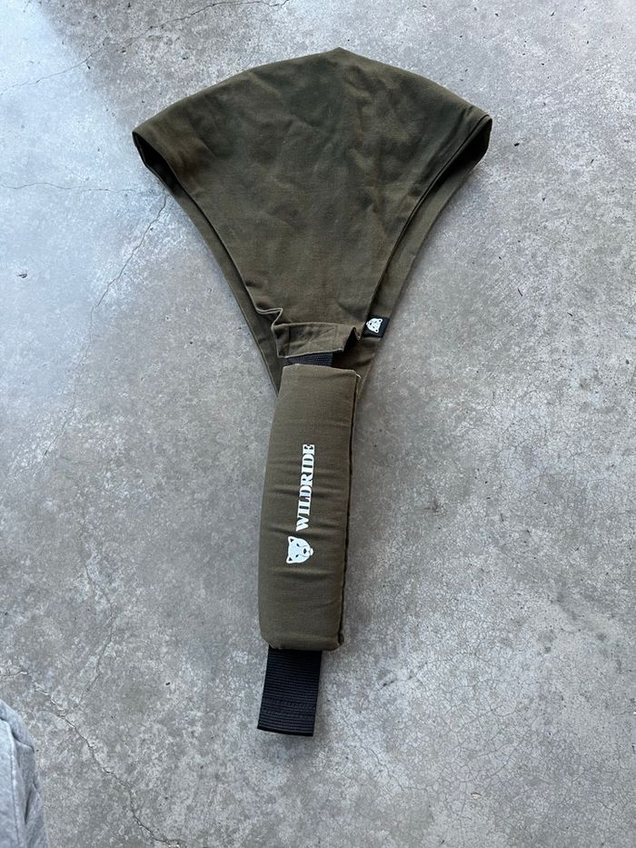 Porte bébé Wildride vert kaki - photo numéro 3