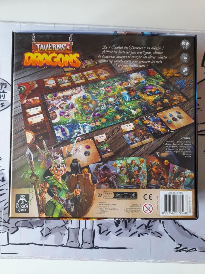 Taverns & dragons jeu de société - photo numéro 2