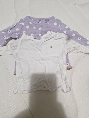 Lot de 2 manches longues
