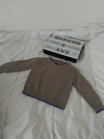 Pull garçon 4 ans