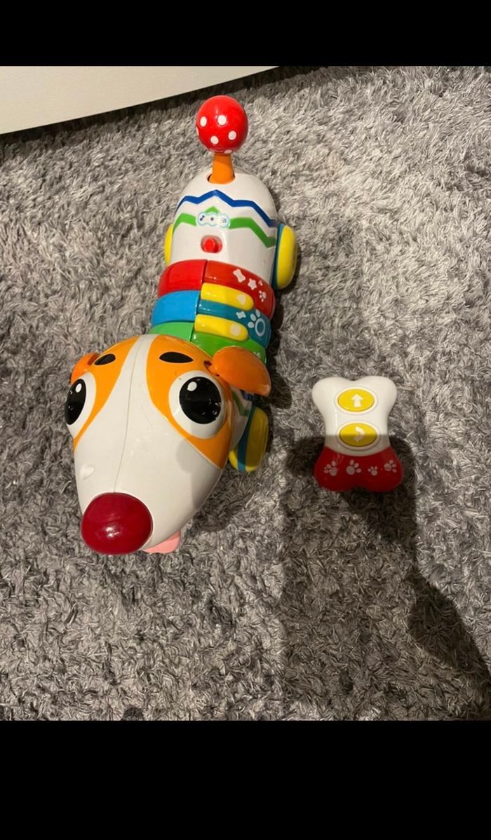 Chien dog ré mi radiocommandé