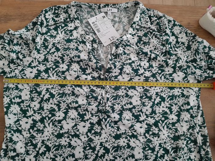 Blouse fleurie L - photo numéro 5