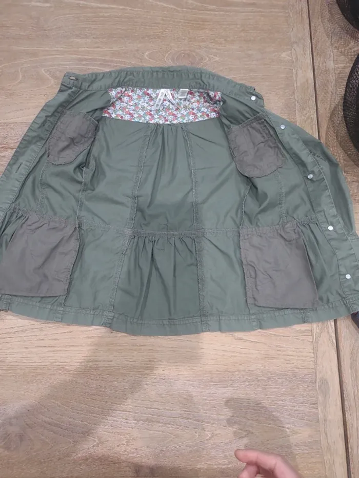 Veste légère style militaire okaidi 6ans fille - photo numéro 9