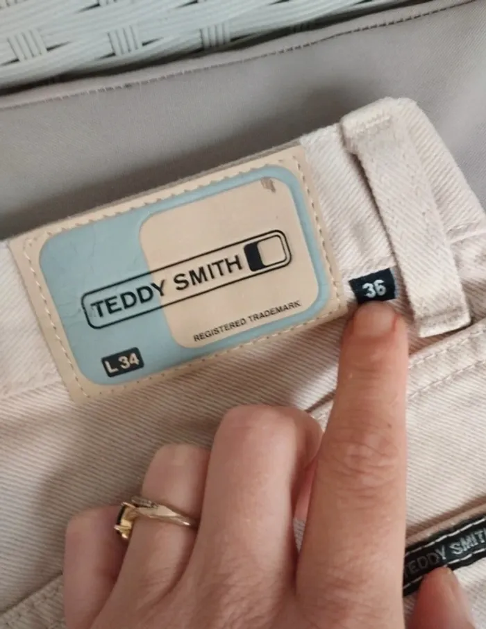 Jean Regular Teddy Smith taille W36 L34 - photo numéro 6