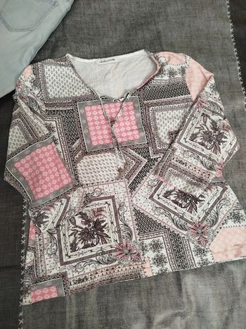 🌸t shirt manches 3/4 femme taille 42🌸