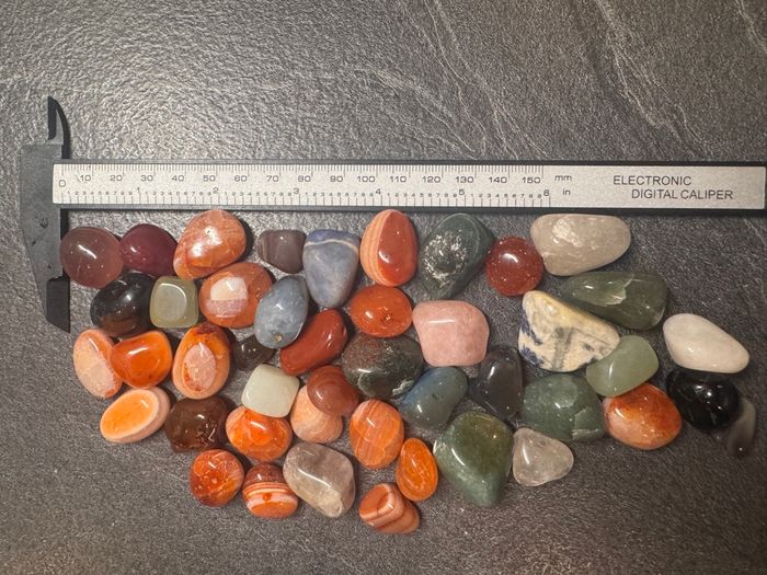 Lot de 320 g de Pierres Naturelles Polies – Collection variée – Lithothérapie & décoration - photo numéro 3