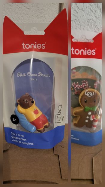 Lot tonies  pain d'épice + petit ours
