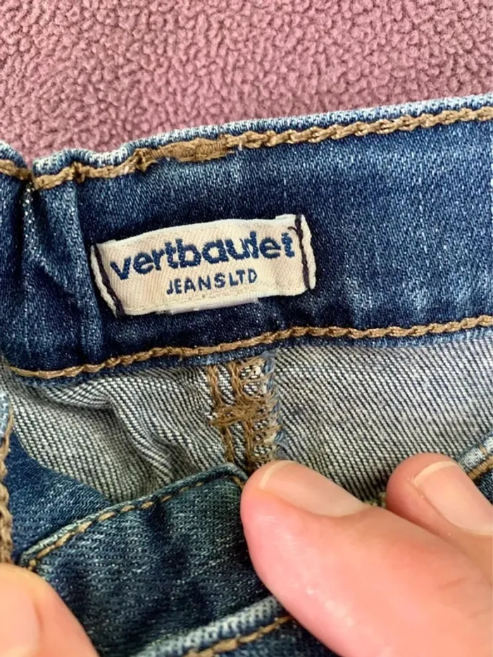 Jupe jeans 5 ans Vertbaudet - photo numéro 3