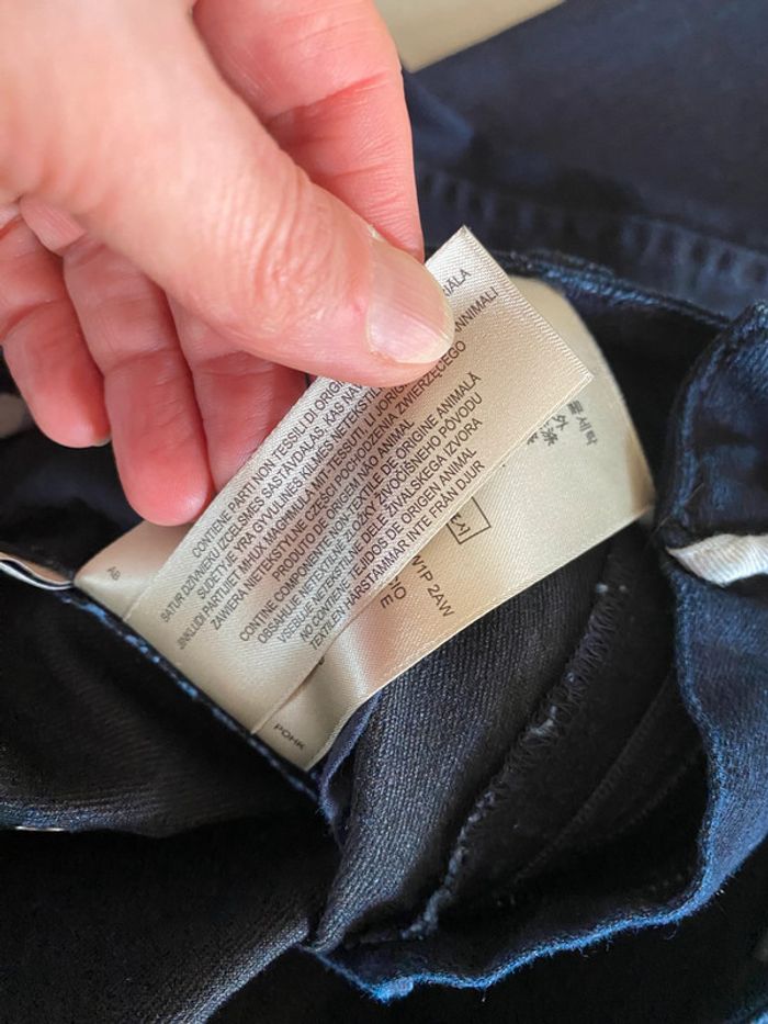 Jeans Burberry modèle Milbourne bleu marine foncé taille S / US 29 - photo numéro 19