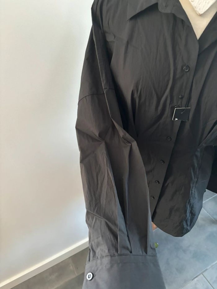 Chemise noire Sisley neuve L - photo numéro 5