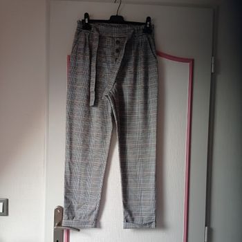 Pantalon à carreaux
