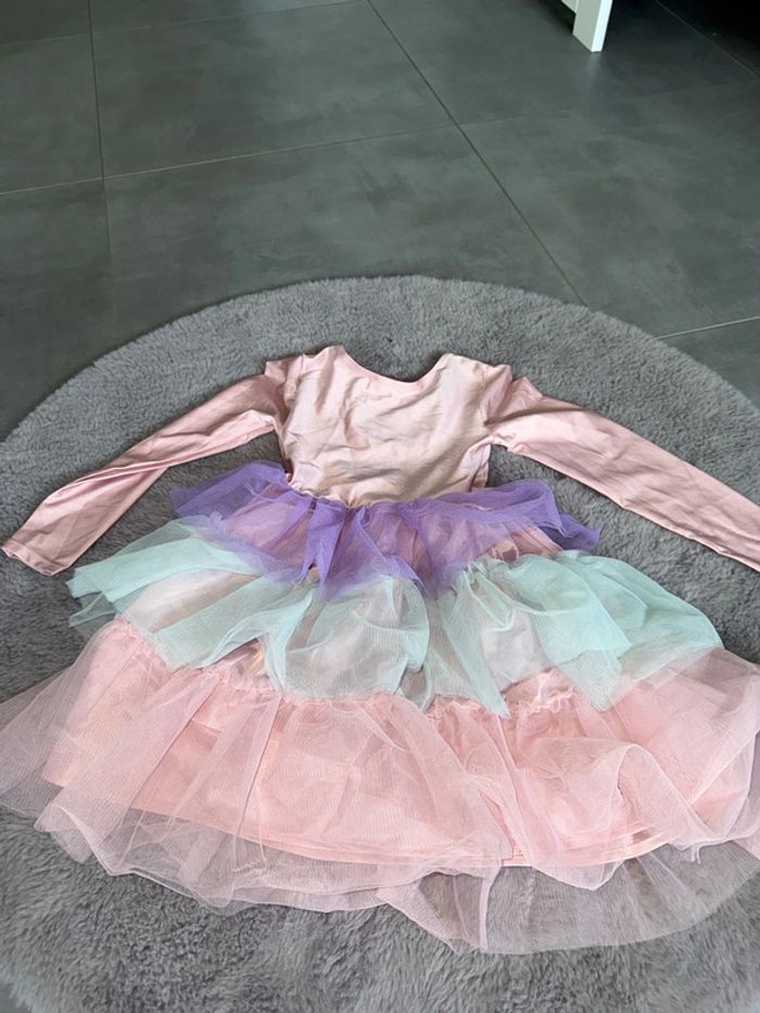 Robe rose fille taille 116 tres bonne etat
