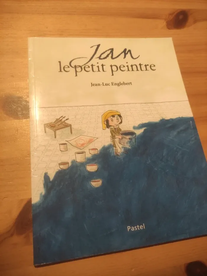 Livre Jan le petit peintre école des loisirs en très bon état