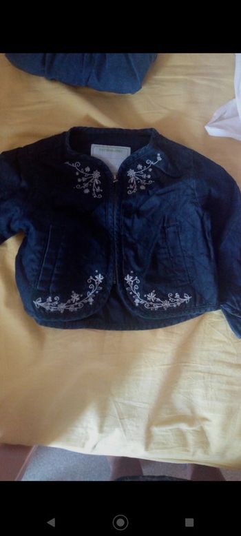 Veste d'été simili jean VertBaudet