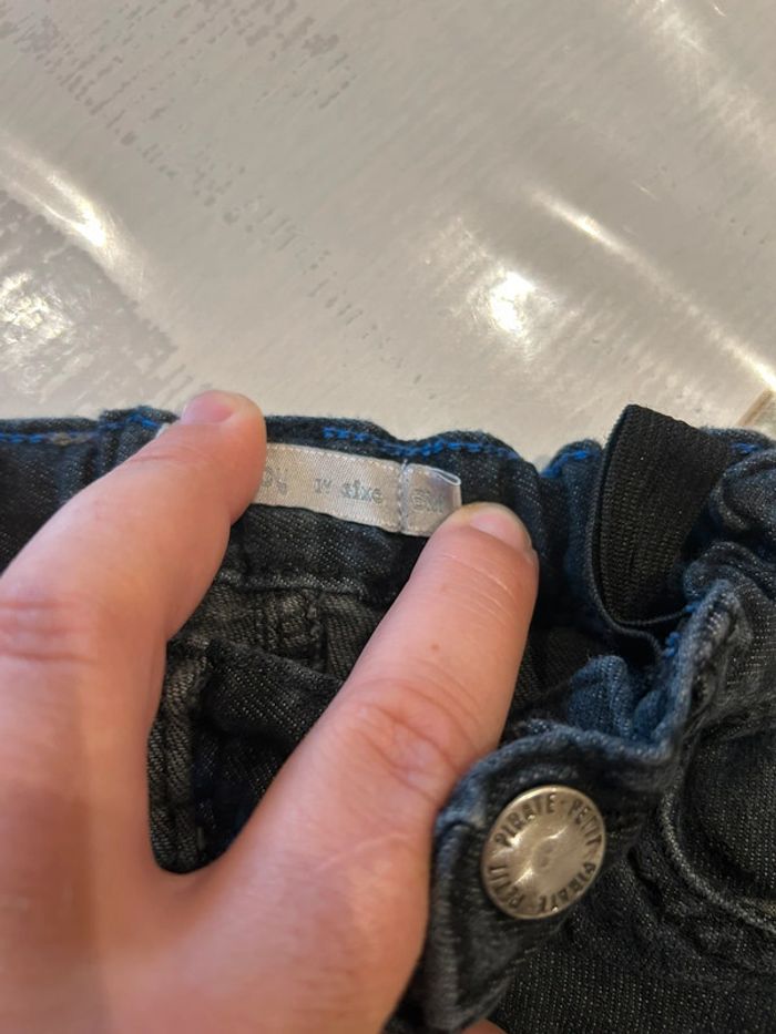 Lot 6 jeans bébé garçon 6 mois - photo numéro 2