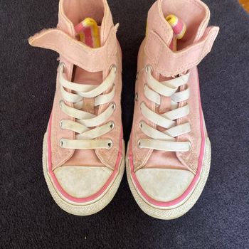 Converse taille 28 rose pâle