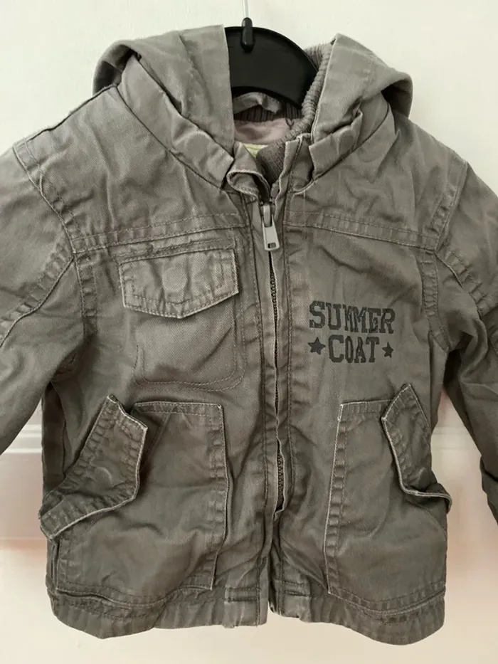 Veste mi saison bébé garçon 24 mois - photo numéro 2