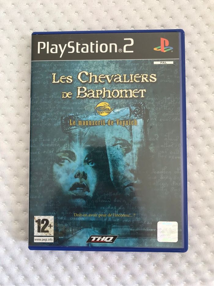 PS2 Les chevaliers de Baphomet