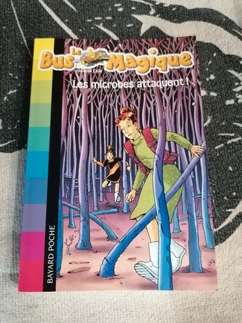 Livre Le bus magique numéro 5 Les microbes attaquent