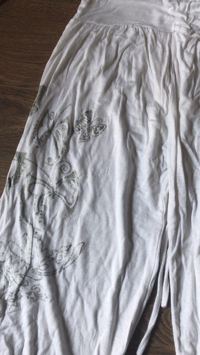 Bermuda blanc H&M taille S - photo numéro 2