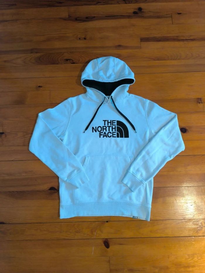 Sweat/Pull à capuche - The north face - blanc/noir - Taille M - photo numéro 2