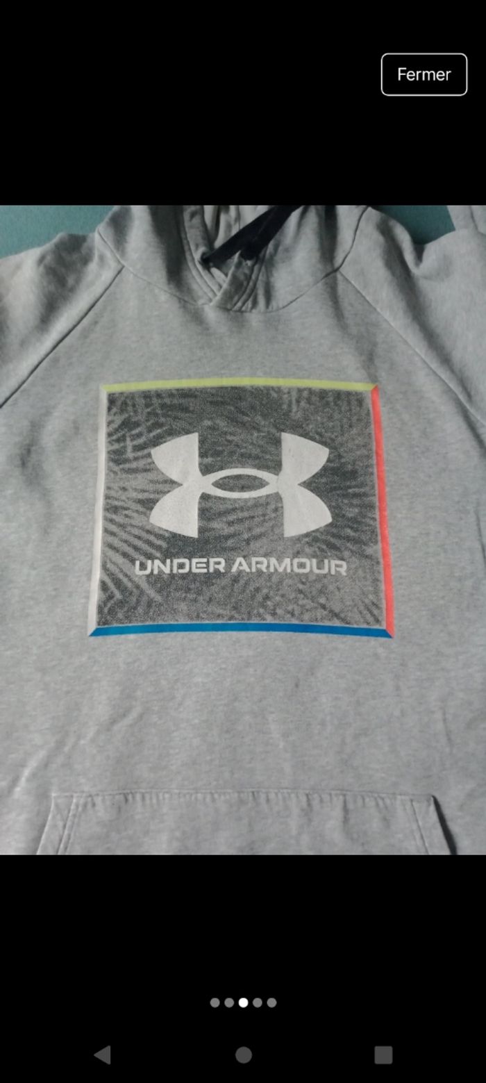 Sweat à capuche Under Armour - photo numéro 3