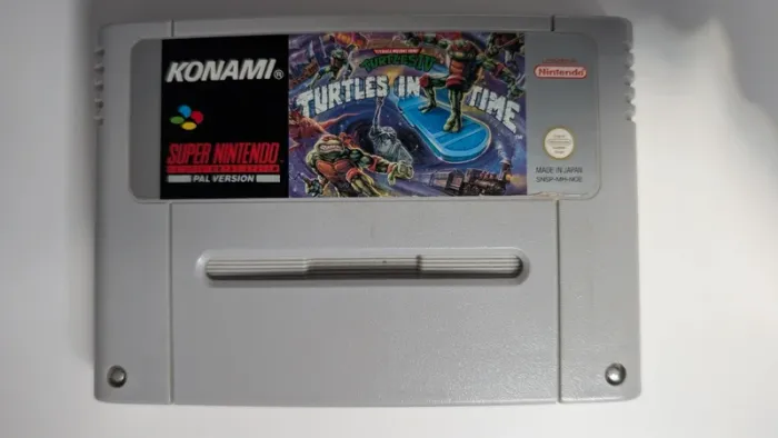 Turtles in Time SNES Super Nintendo - Testé