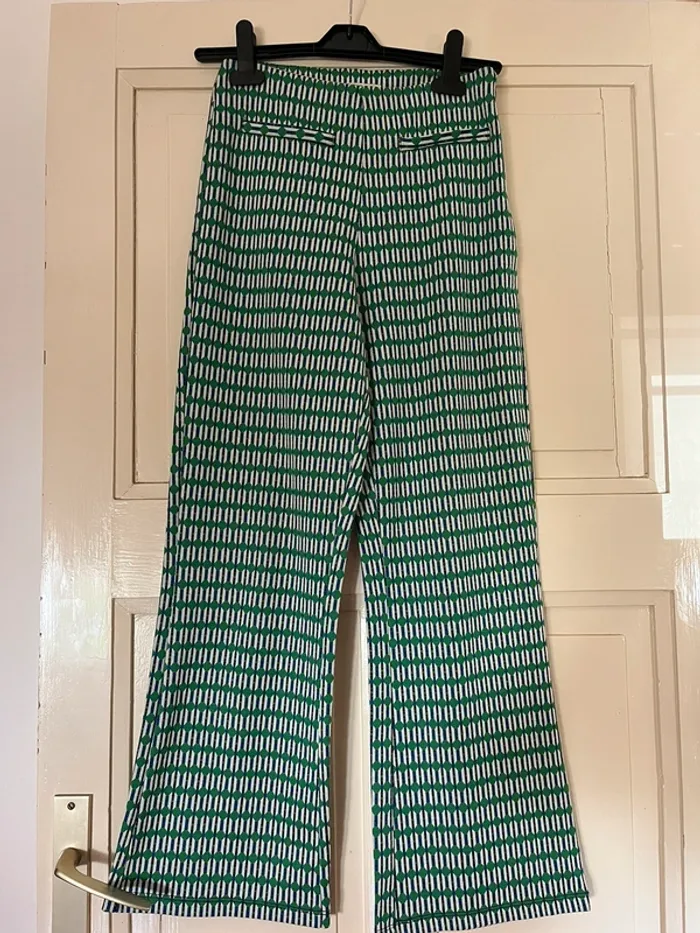 Pantalon large style année 2000 zara - photo numéro 2