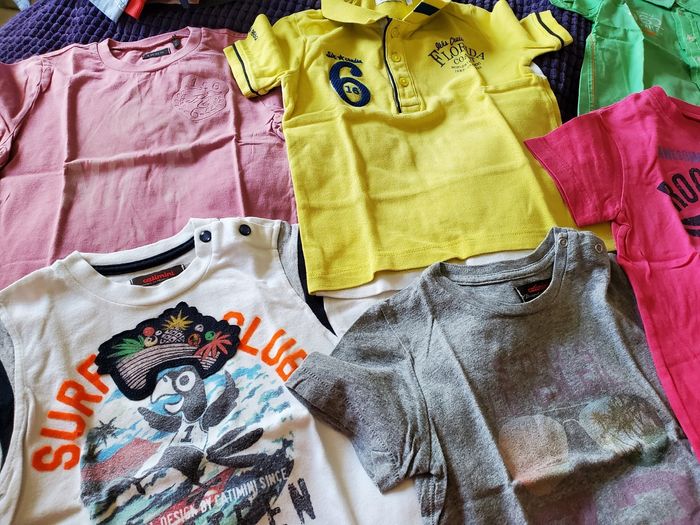 lots de 10 t-shirt 2ans (15e) - photo numéro 3