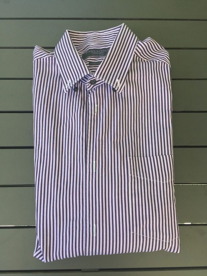 chemise homme coupe confort taille L Armand Thiery