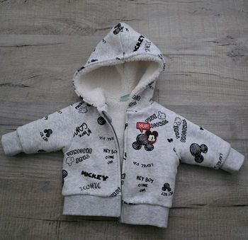 Gilet polaire 3mois disney neuf