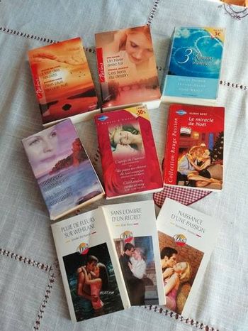Lot de 9  livres divers