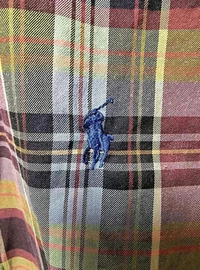 Chemise Ralph Lauren Classique Fit – Motif carreaux multicolore – Taille M - photo numéro 2